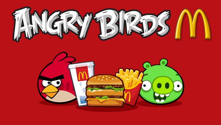 אנגרי בירדס מקדונלדס