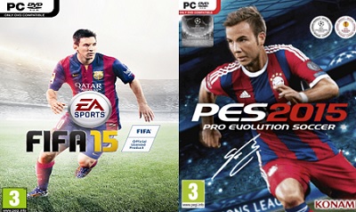 FIFA 15 vs PES 2015 ראש בראש מי לוקח? 4.96 (99.13%) 23 votes